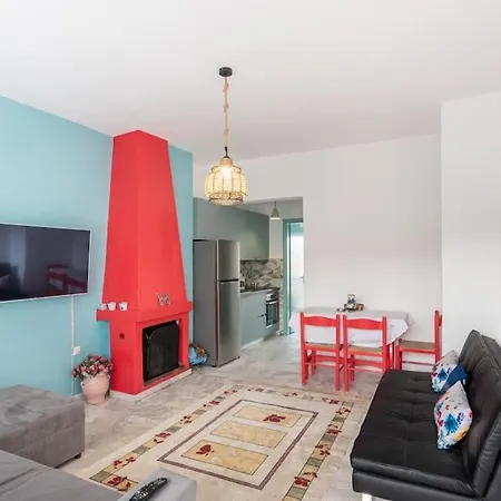 Cycladic Flat With Sea View And Bbq Grill Apartment Ierissos Exterior photo