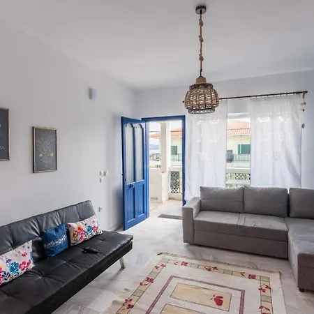 Cycladic Flat With Sea View And Bbq Grill Apartment Ierissos Exterior photo