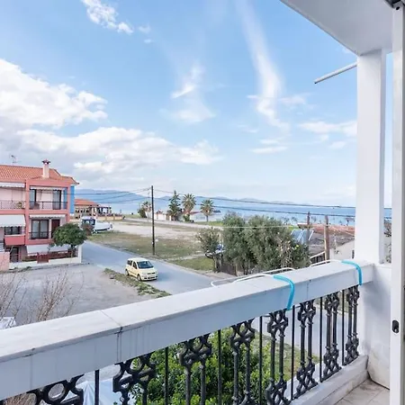 Cycladic Flat With Sea View And Bbq Grill Apartment Ierissos Exterior photo