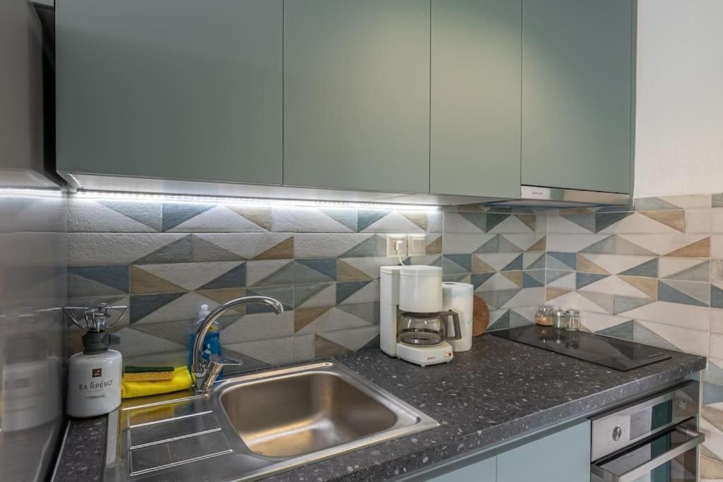 Apartamento Cycladic Flat With Sea View And Bbq Grill Ierissos