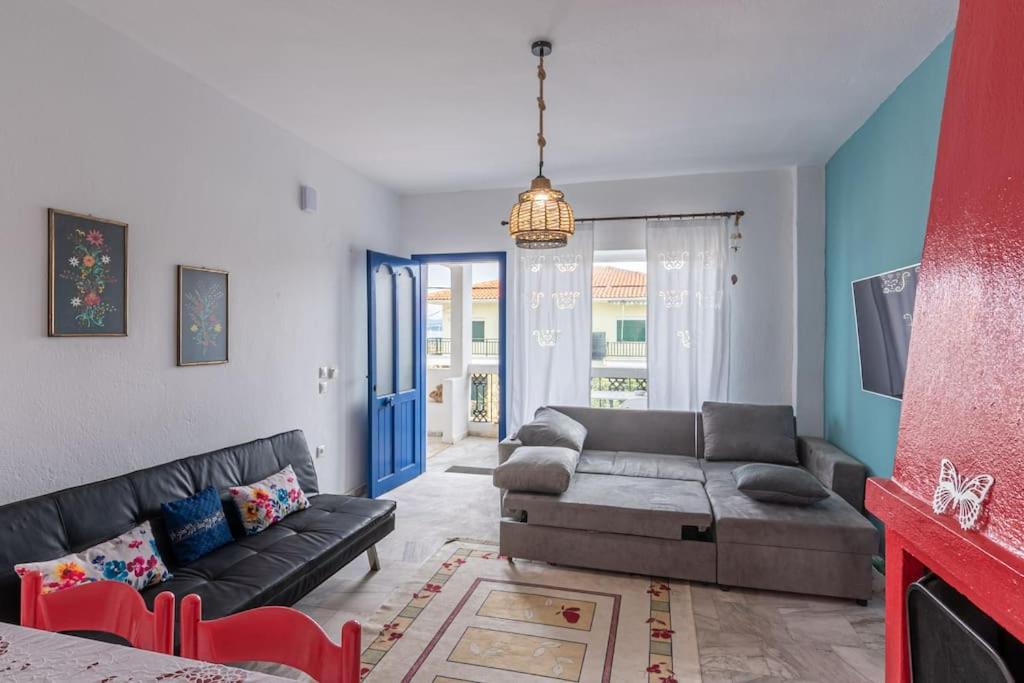 Apartamento Cycladic Flat With Sea View And Bbq Grill