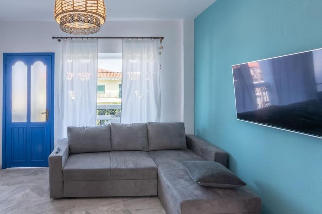Apartamento Cycladic Flat With Sea View And Bbq Grill