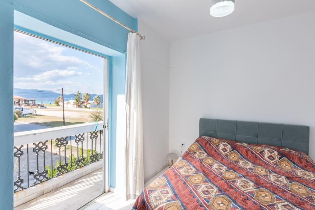 Cycladic Flat With Sea View And Bbq Grill Apartamento Ierissos