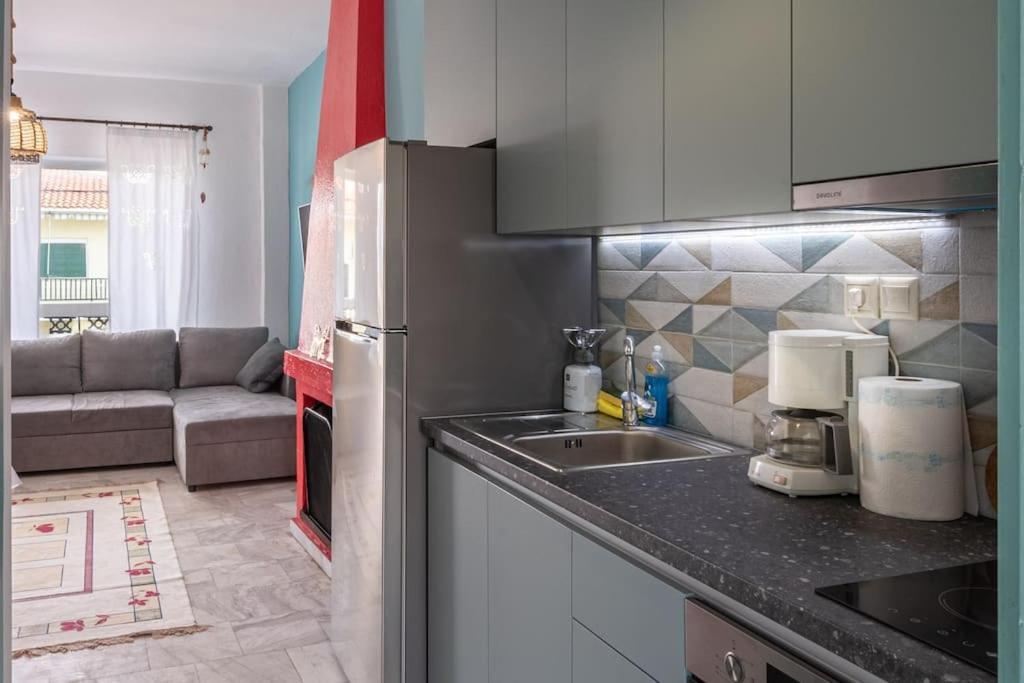 Apartamento Cycladic Flat With Sea View And Bbq Grill Ierissos